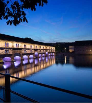 Philips iluminează Grand Île din Strasbourg cu efecte de lumină uimitoare
