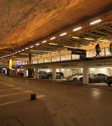 Noile lumini instalate de Iluminat Philips creează o atmosferă unică în garajul P-Hämppi