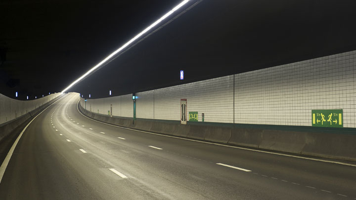 Tunelul Zeeburger Amsterdam