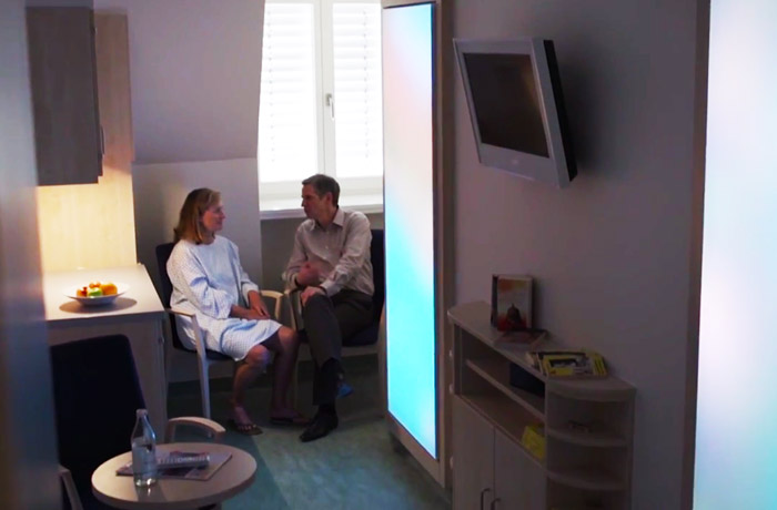 Îmbunătăţirea mediului de vindecare la Centrul de cardiologie german din Berlin cu sisteme de iluminat Healwell de la Philips