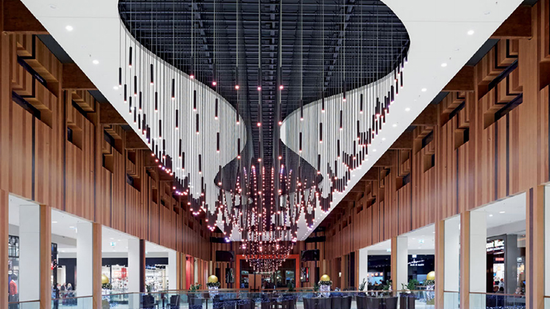 Magia luminii transformă mall-ul într-o adevărată destinație 